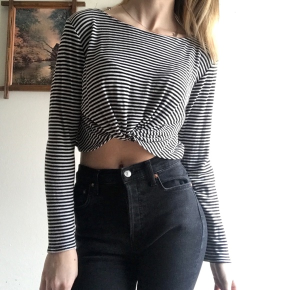 Tops - Long Sleeve Knot Top